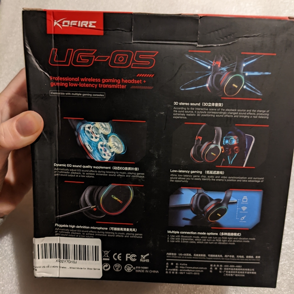KOFIRE UG - 05 Low Delay Wireless Headset - Picture 8 of 8